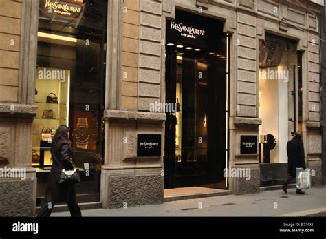 YSL stores Milan